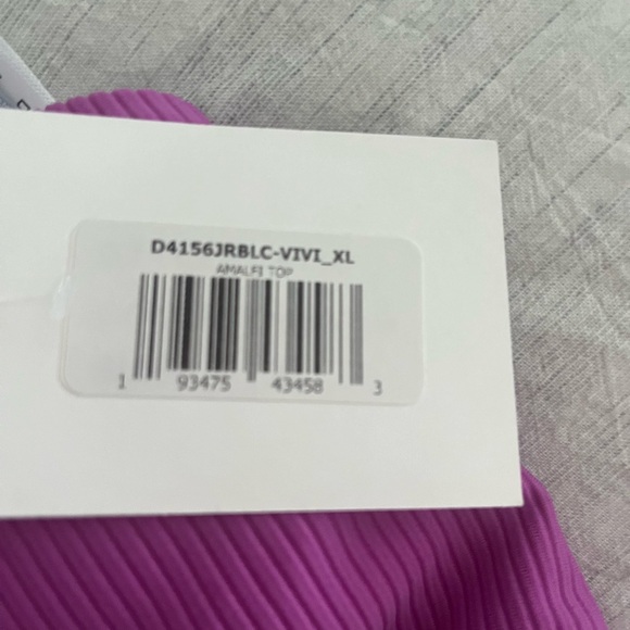 Dippin Daisy’s Purple Bikini High Waisted XL NWT - Picture 2 of 5